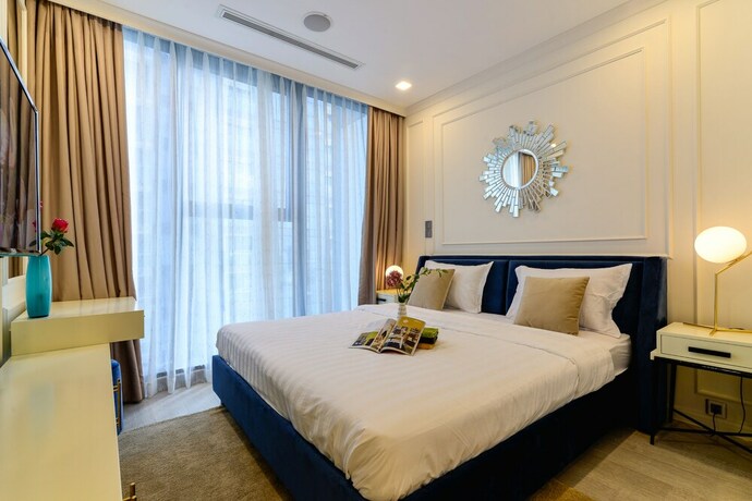 Imagen de la habitación del Hotel Saigon House Vinhomes Golden River. Foto 18