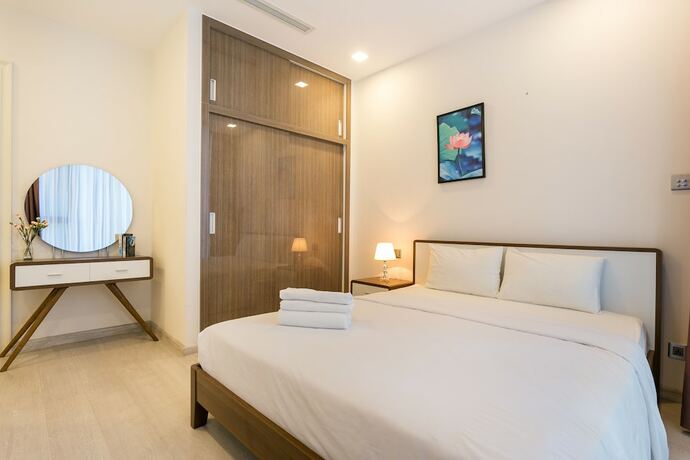 Imagen de la habitación del Hotel Saigon House Vinhomes Golden River. Foto 21