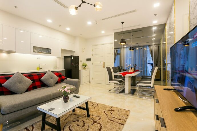 Imagen de la habitación del Hotel Saigon House Vinhomes Golden River. Foto 22