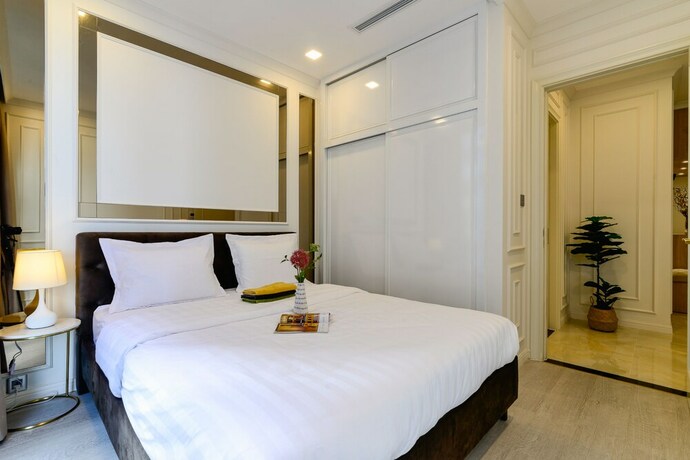 Imagen de la habitación del Hotel Saigon House Vinhomes Golden River. Foto 25