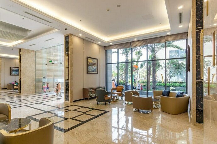 Imagen de los interiores del Hotel Saigon House Vinhomes Golden River. Foto 31