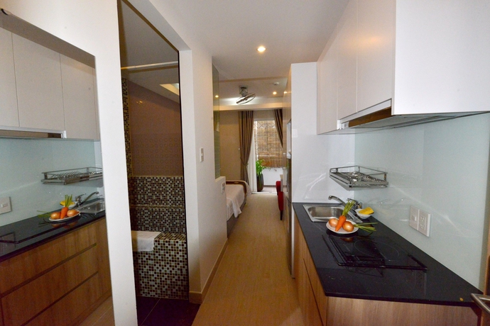 Imagen de la habitación del Hotel Saigon South Serviced Apartments, Ho Chi Minh. Foto 8