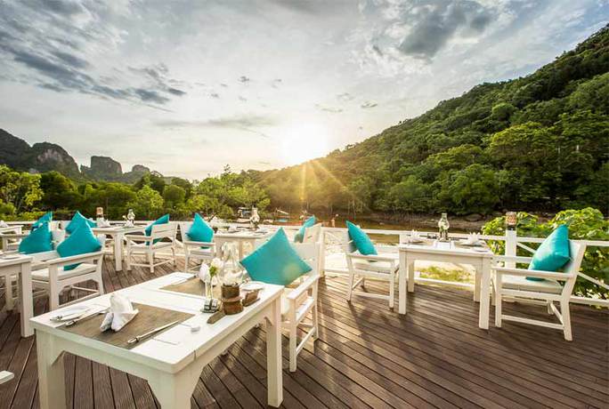 Imagen del bar/restaurante del Hotel Saii Phi Phi Island Village. Foto 14