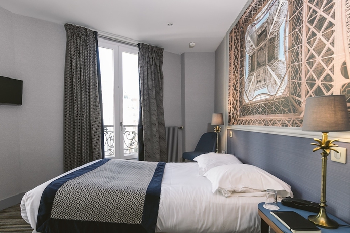 Imagen de la habitación del Hotel Saint Christophe, Barrio Latino-Pante&oacute;n. Foto 7