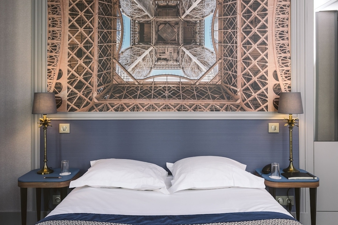 Imagen de la habitación del Hotel Saint Christophe, París. Foto 4