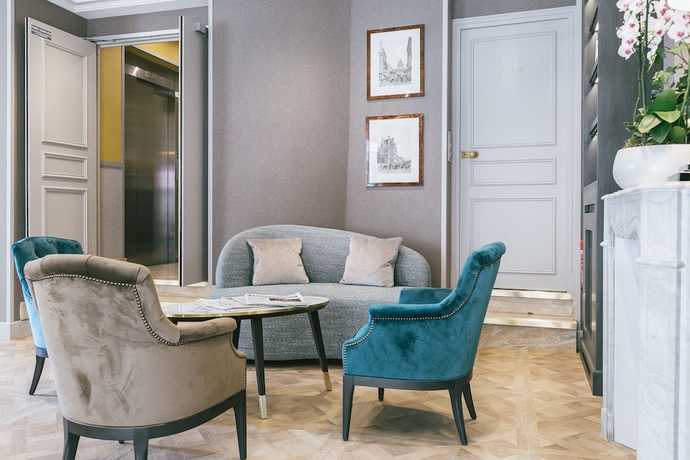 Imagen de los interiores del Hotel Saint Christophe, París. Foto 15
