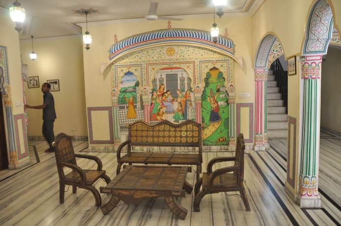 Imagen de los interiores del Hotel Sajjan Niwas, JAIPUR. Foto 19
