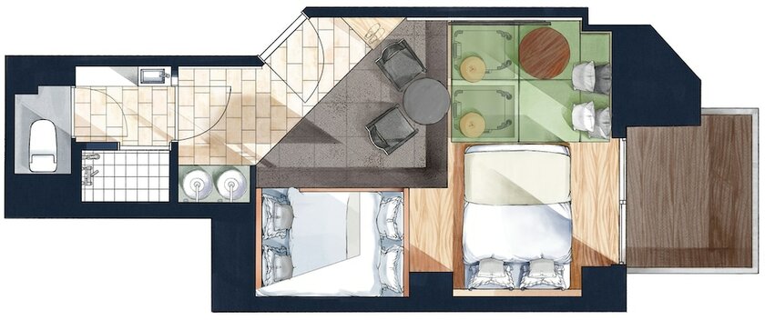 Imagen de la habitación del Hotel Sakura Cross Uenoiriya Annex. Foto 15