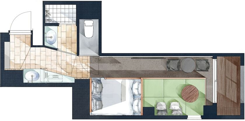Imagen de la habitación del Hotel Sakura Cross Uenoiriya Annex. Foto 17