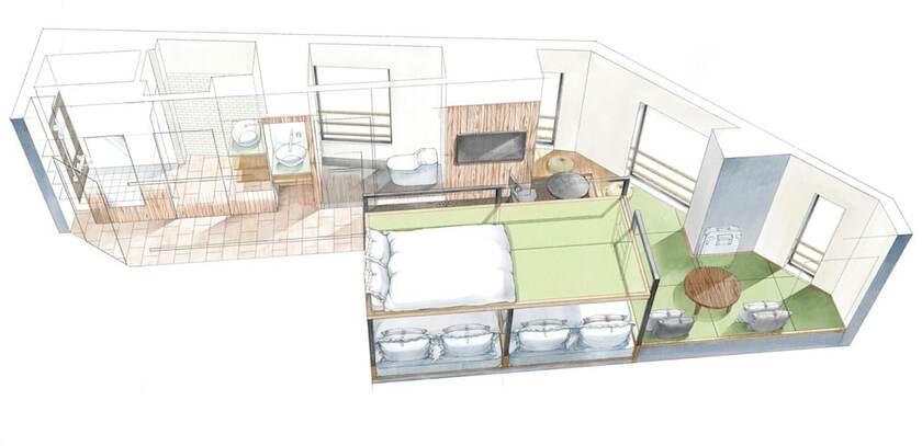 Imagen de la habitación del Hotel Sakura Cross Uenoiriya Annex. Foto 19