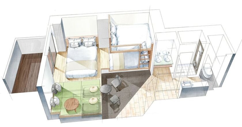 Imagen de la habitación del Hotel Sakura Cross Uenoiriya Annex. Foto 20