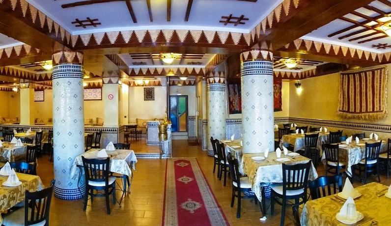 Imagen del bar/restaurante del Hotel Salama, Tafraoute. Foto 2
