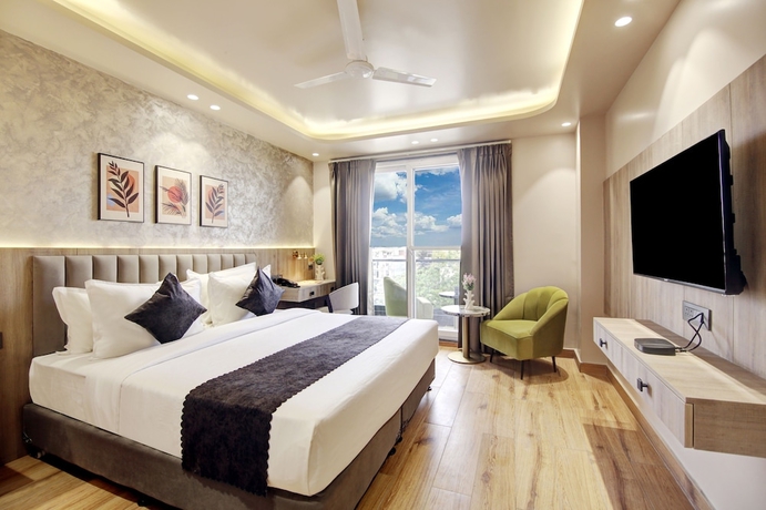 Imagen de la habitación del Hotel Saltstayz Premier - Near Golf Course Road and Sector 57. Foto 5