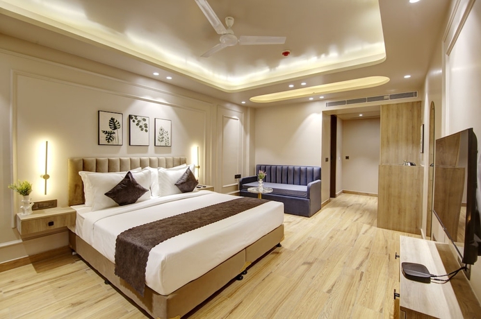 Imagen de la habitación del Hotel Saltstayz Premier - Near Golf Course Road and Sector 57. Foto 7
