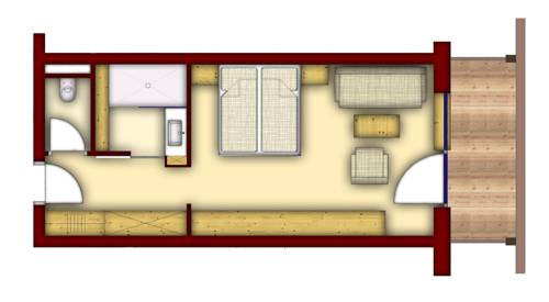 Imagen de la habitación del Hotel Salzburger Hof Leogang. Foto 14