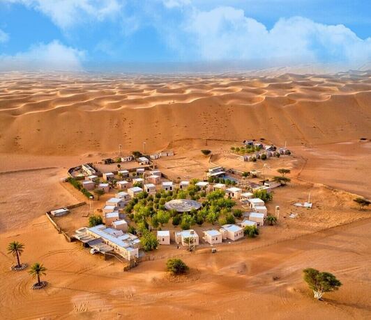 Imagen general del Hotel Sama Al Wasil Desert Camp. Foto 4