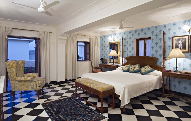 Imagen de la habitación del Hotel Samode Haveli. Foto 6