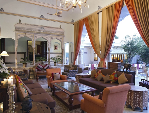 Imagen de los interiores del Hotel Samode Haveli. Foto 18