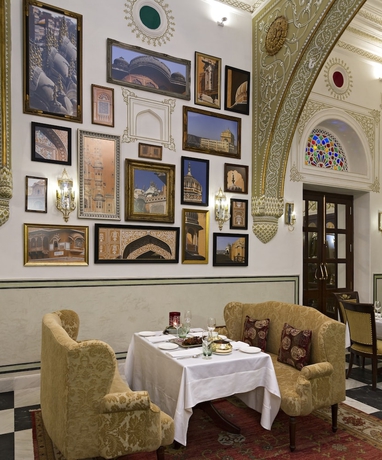 Imagen de los interiores del Hotel Samode Haveli. Foto 19