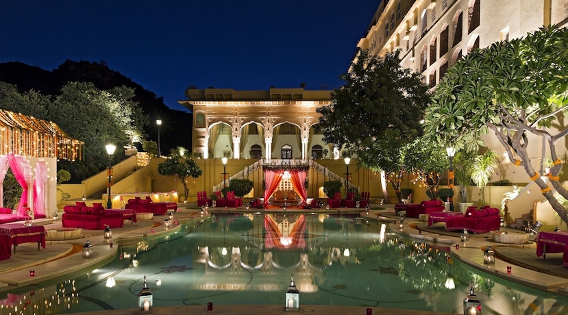 Imagen de la piscina del Hotel Samode Palace. Foto 18