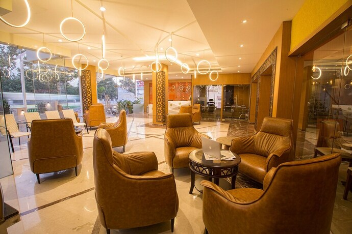 Imagen de los interiores del Hotel Samudra Mysore. Foto 15