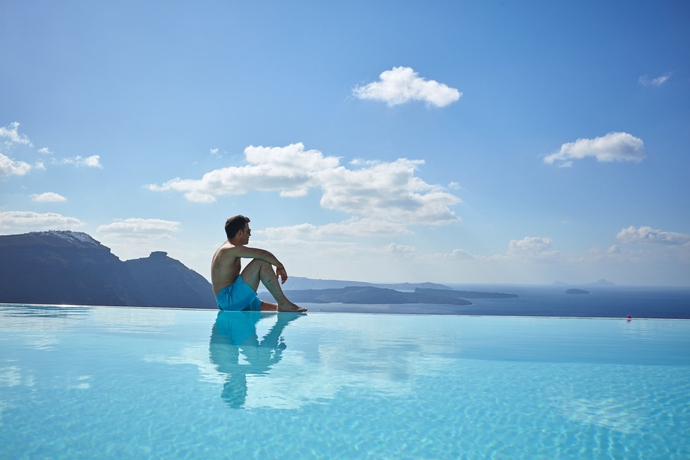Imagen de la piscina del Hotel San Antonio, Imerovigli. Foto 15