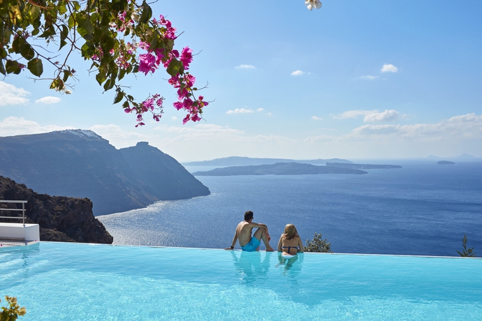 Imagen de la piscina del Hotel San Antonio, Imerovigli. Foto 16
