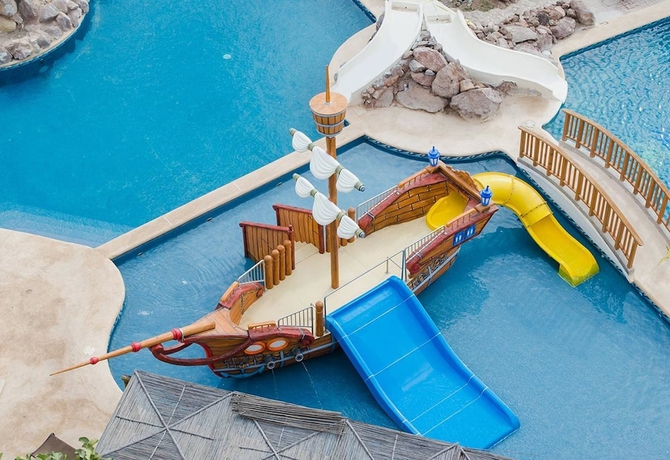 Imagen de la piscina del Hotel San Carlos Plaza , Beach and Convention Center. Foto 18