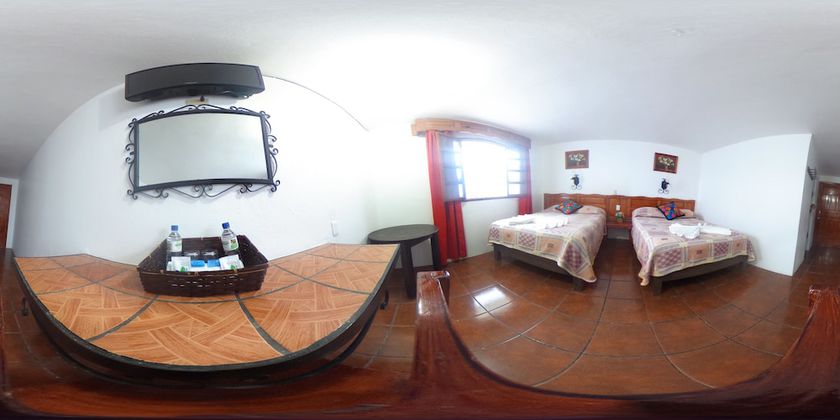 Imagen de la habitación del Hotel San Luis, Centro de San Crist&oacute;bal de las casas. Foto 7