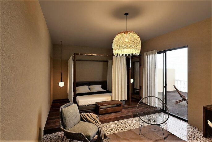 Imagen de la habitación del Hotel San Patricio Boutique. Foto 3