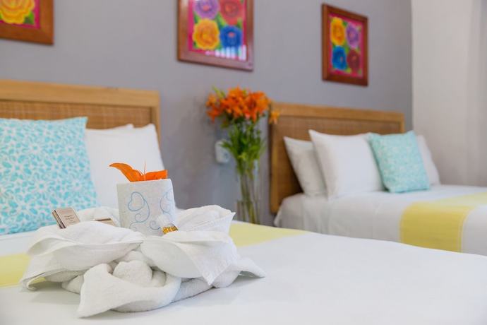 Imagen de la habitación del Hotel San Vicente, Playa del Carmen. Foto 13