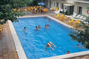 Imagen de la piscina del Hotel SanMarti. Foto 3