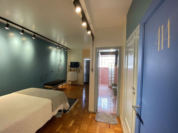 Imagen de la habitación del Hotel SanThiago. Foto 11