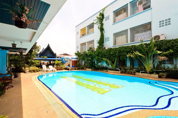 Imagen de la piscina del Hotel Sananwan Palace. Foto 14