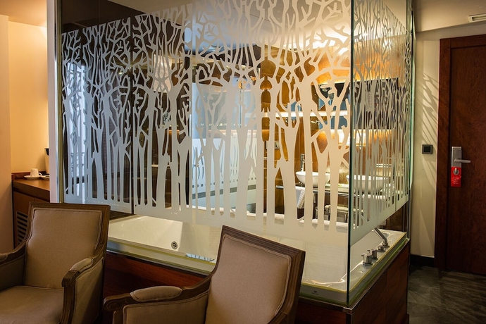 Imagen de la habitación del Hotel Sancho Abarca. Foto 10