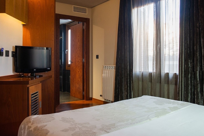 Imagen de la habitación del Hotel Sancho Abarca. Foto 12