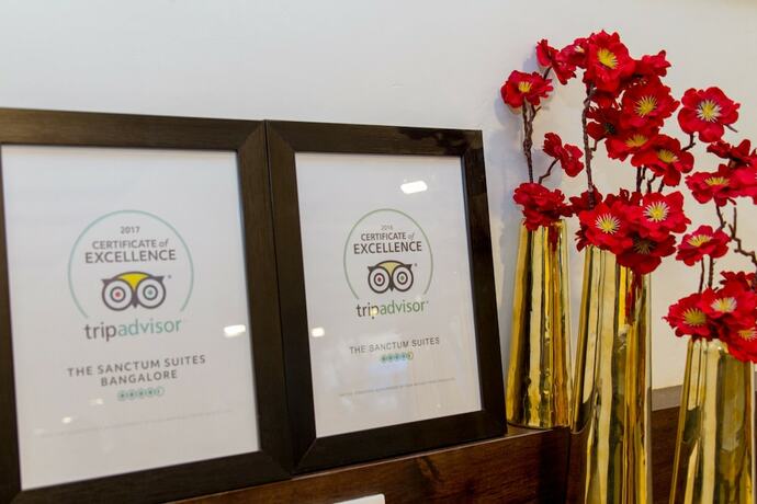Imagen general del Hotel Sanctum Suites Whitefield Bangalore. Foto 9