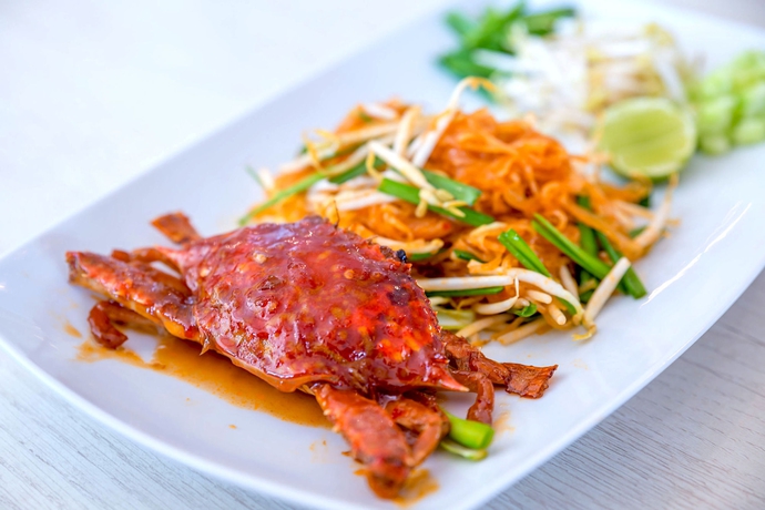 Imagen del bar/restaurante del Hotel Sand Dunes Chaolao Beach Resort. Foto 6