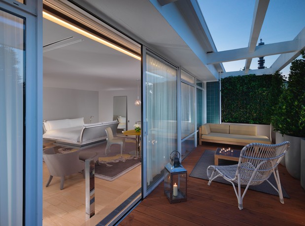 Imagen de la habitación del Hotel Sanderson. Foto 7