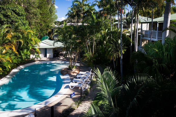 Imagen de la piscina del Hotel Sandy Beach Resort, Noosaville. Foto 9