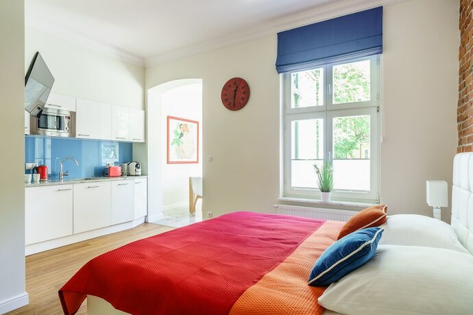 Imagen de la habitación del Hotel Sanhaus Apartments. Foto 11
