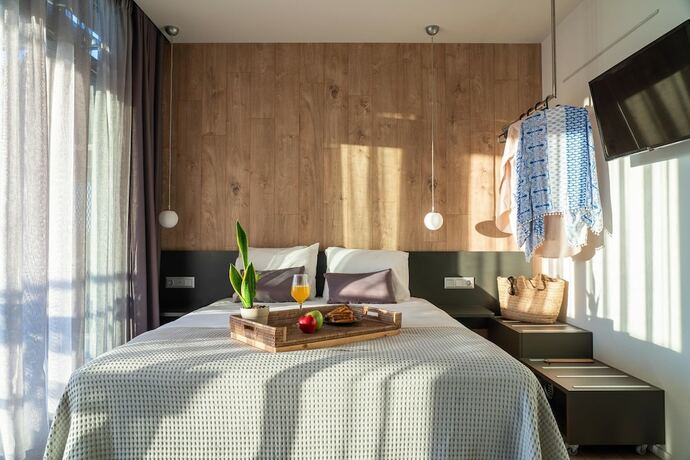 Imagen de la habitación del Hotel Sani Verde. Foto 19