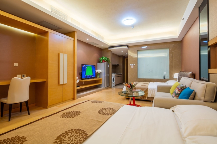 Imagen de la habitación del Hotel Sanlitun Xin Xiang Ya Yuan Apartment. Foto 4