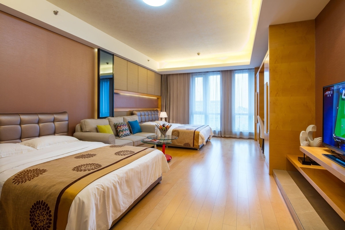 Imagen de la habitación del Hotel Sanlitun Xin Xiang Ya Yuan Apartment. Foto 7