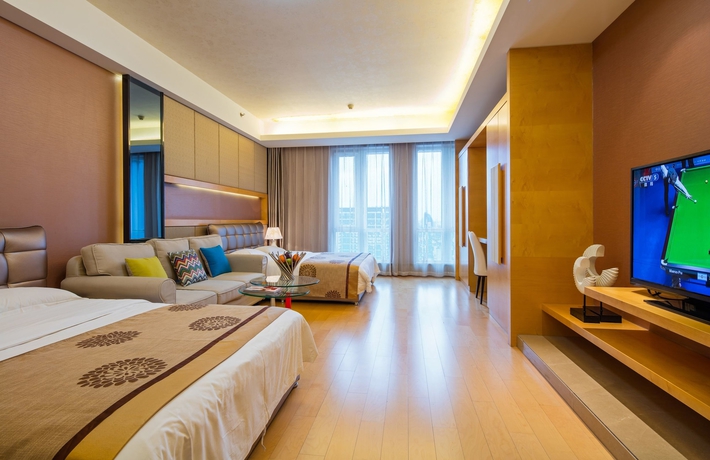 Imagen de la habitación del Hotel Sanlitun Xin Xiang Ya Yuan Apartment. Foto 13