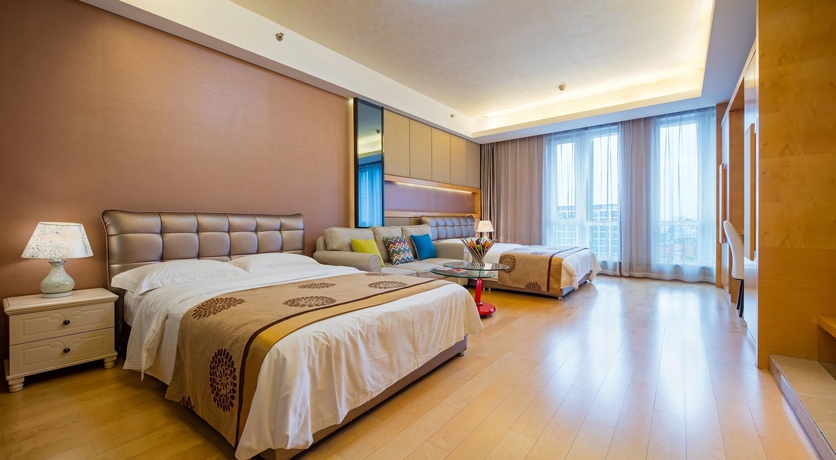 Imagen de la habitación del Hotel Sanlitun Xin Xiang Ya Yuan Apartment. Foto 16