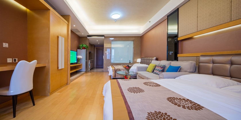 Imagen de la habitación del Hotel Sanlitun Xin Xiang Ya Yuan Apartment. Foto 17
