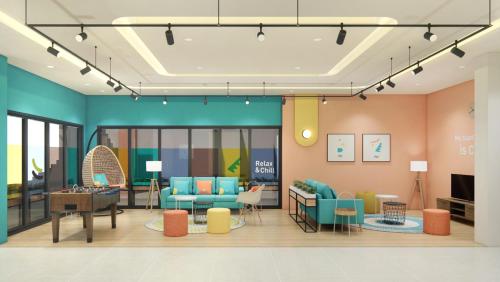 Imagen de la habitación del Hotel Sans Bougenville Lampung. Foto 11