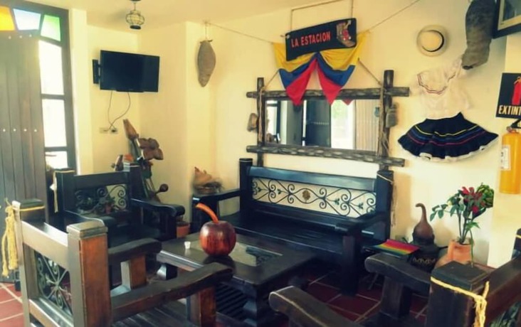 Imagen de los interiores del Hotel Santa Barbara, Puente Nacional. Foto 12