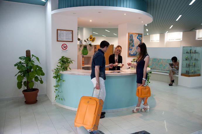Imagen de los interiores del Hotel Santa Lucia, Terme Luigiane. Foto 11
